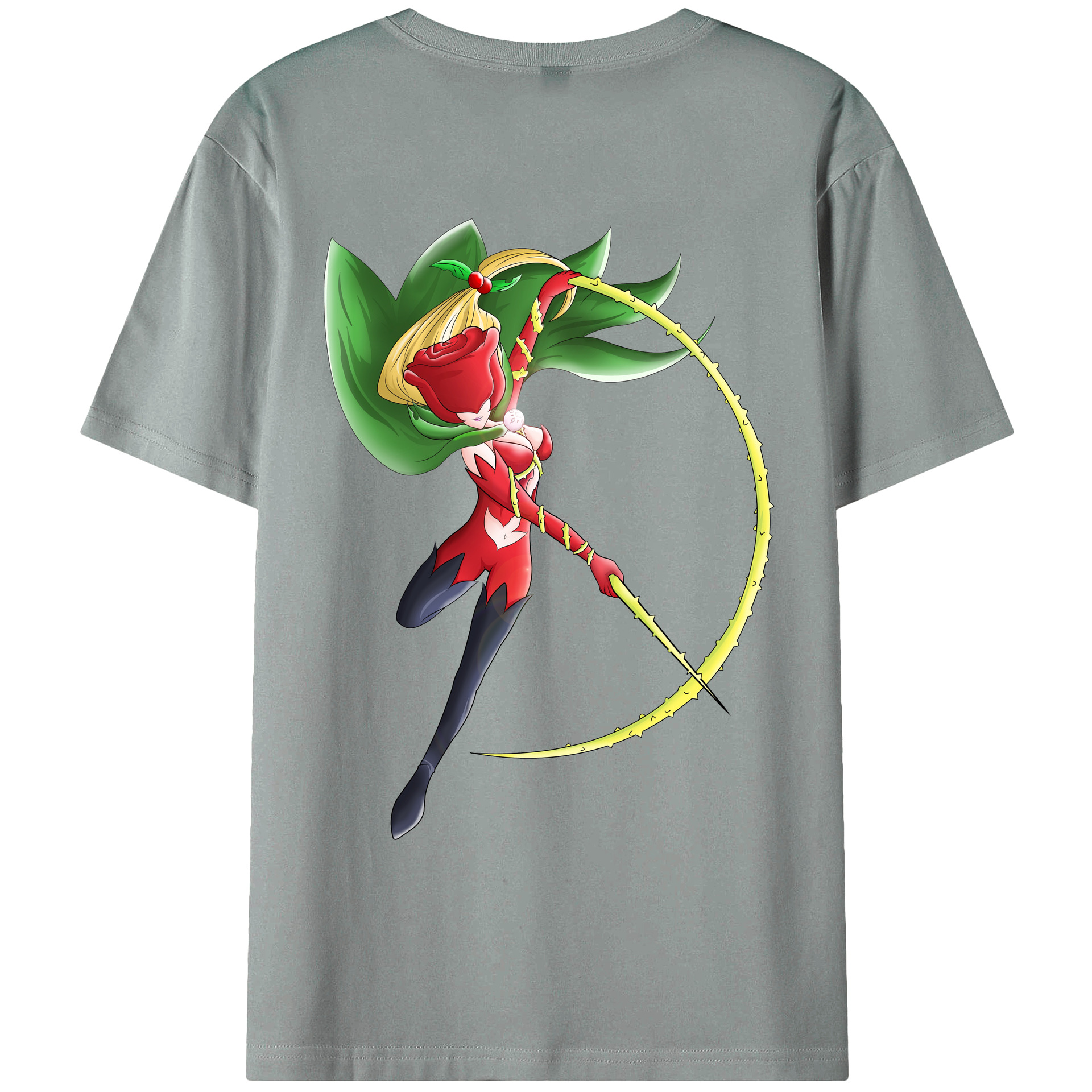 （画像用） Digimon デジタルモンスター/デジモン 綿100％ メンズ半袖Tシャツ（バックプリント） 通気性